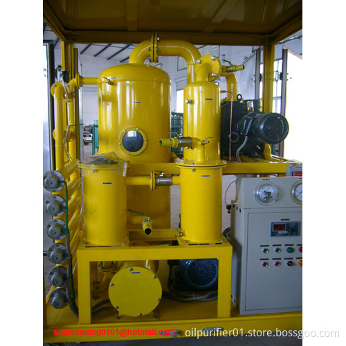 Double-stage vacuum Transformer oil filtration plant